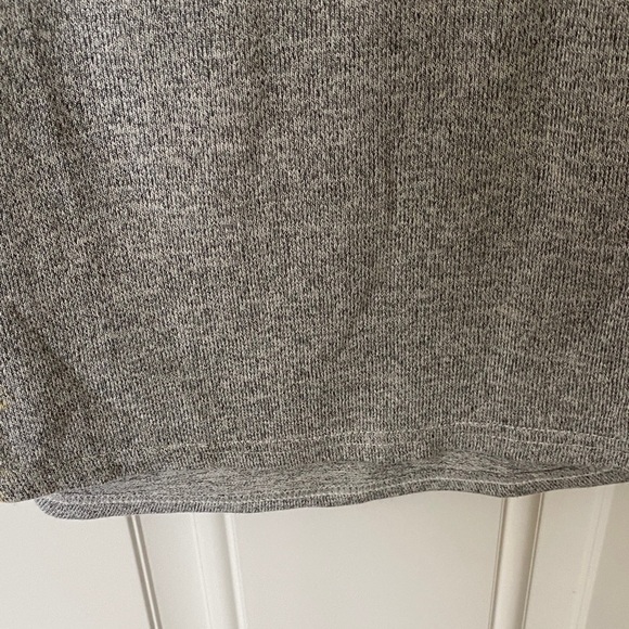 Gray and White Striped Long Sleeve Top - Picture 2 of 6